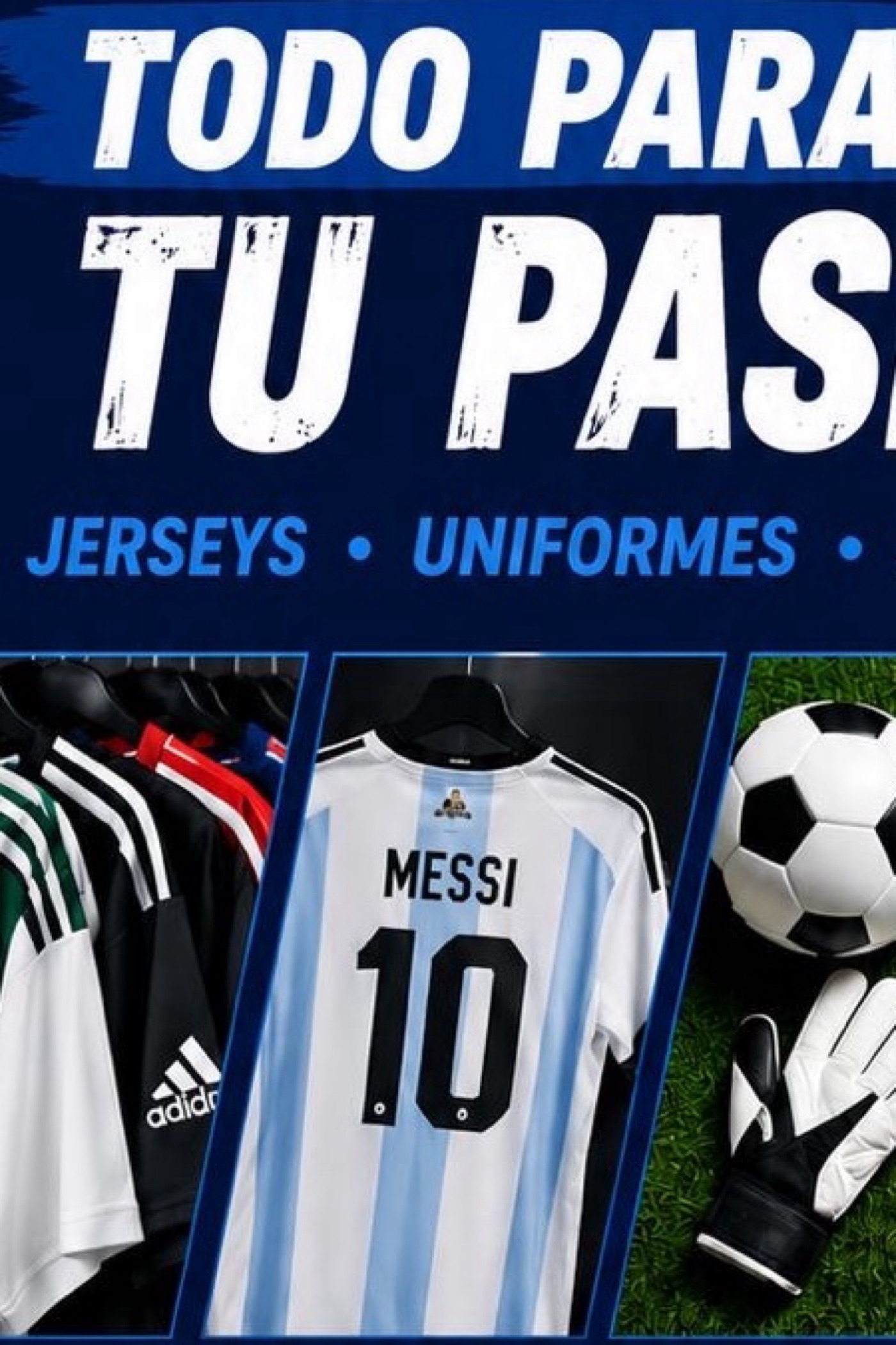 Uniformes y Artículos de Soccer