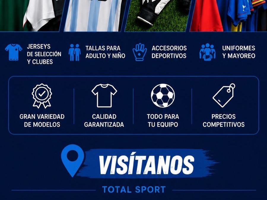 Uniformes y Artículos de Soccer