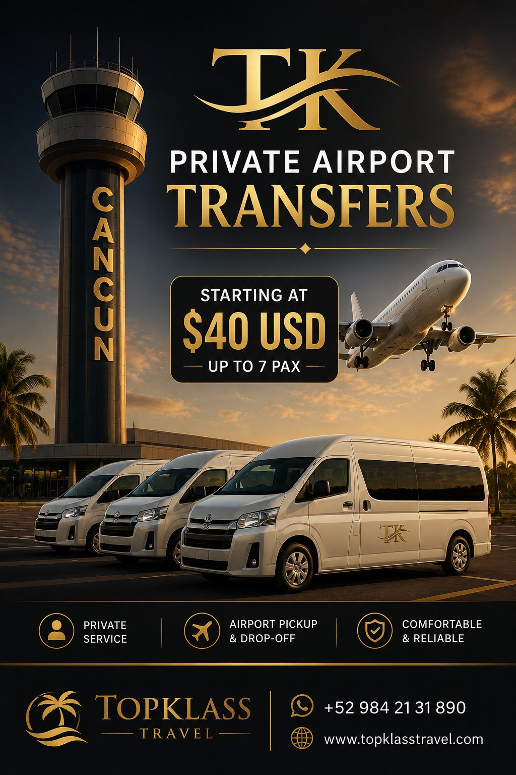 Topklass Travel - private transfers and tours